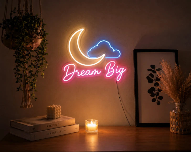 Dream Big LED Neon Sign