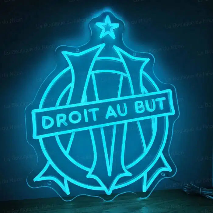 Droit Au But Logo Neon Sign LED Light