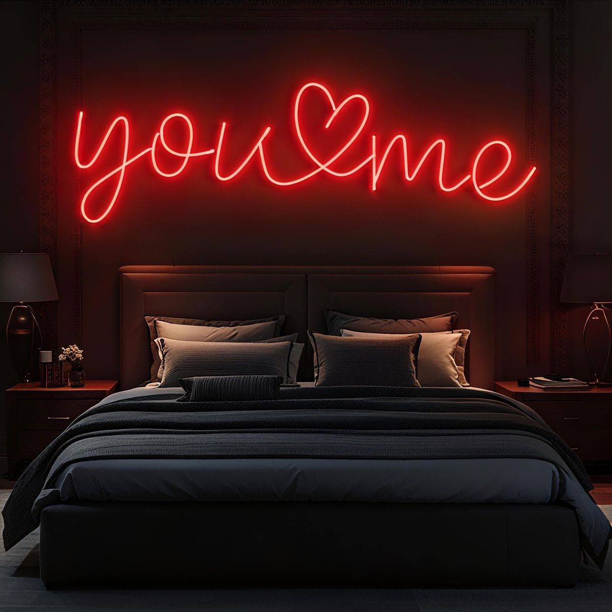 You+Me Neon Sign Wedding