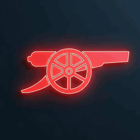 Football Logo Neon Arsenal UV Print Neon Sign