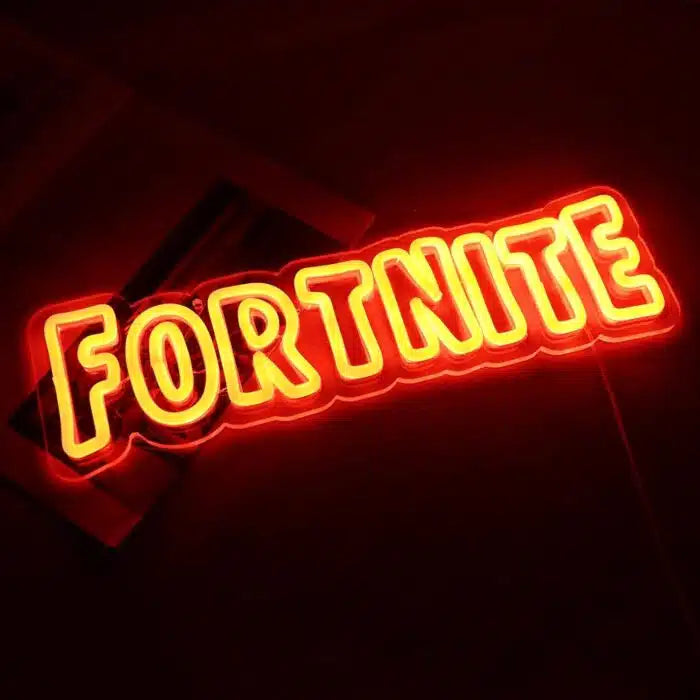 Fortnite Logo Neon Sign LED Light