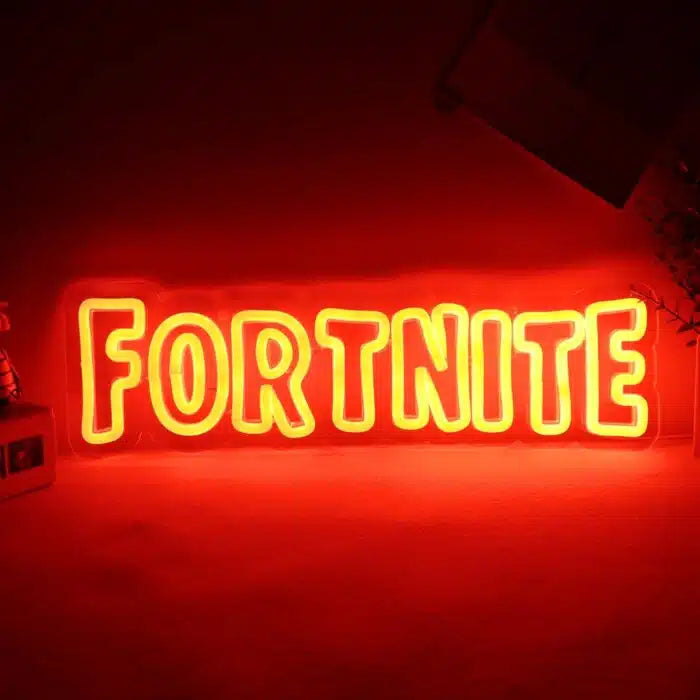 Fortnite Logo Neon Sign LED Light
