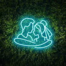 Love Laughter Happily Ever After Neon Sign