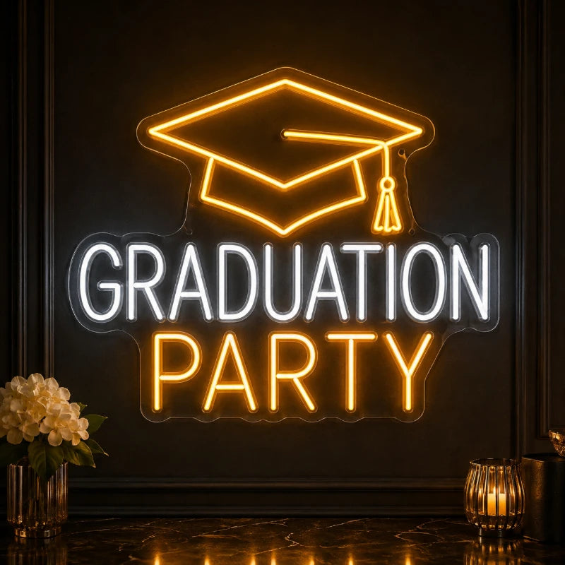 Graduation Party Neon Light Sign
