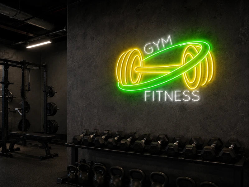 Gym Fitness Neon Light Sign