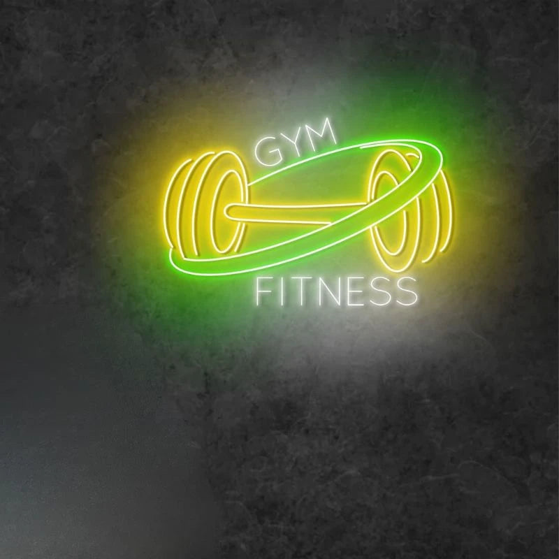Gym Fitness Neon Light Sign