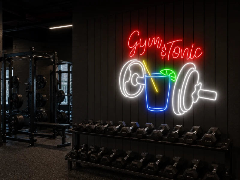 Gym Tonic Neon Sign