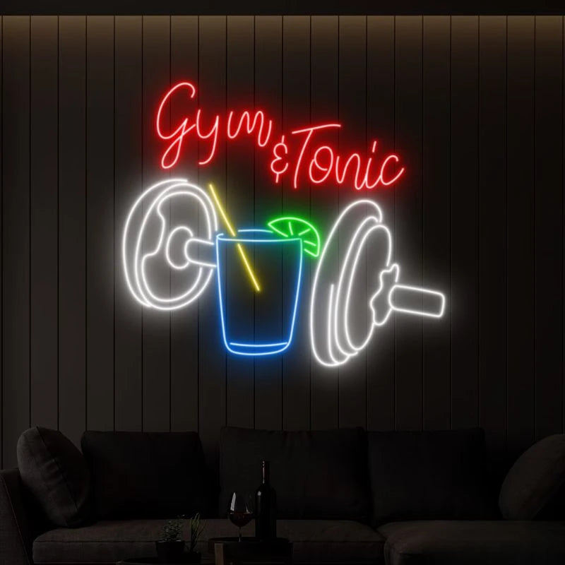 Gym Tonic Neon Sign
