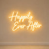 Happily Ever After LED Neon Sign
