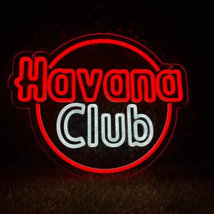 Havana Club Logo Neon Sign LED Light