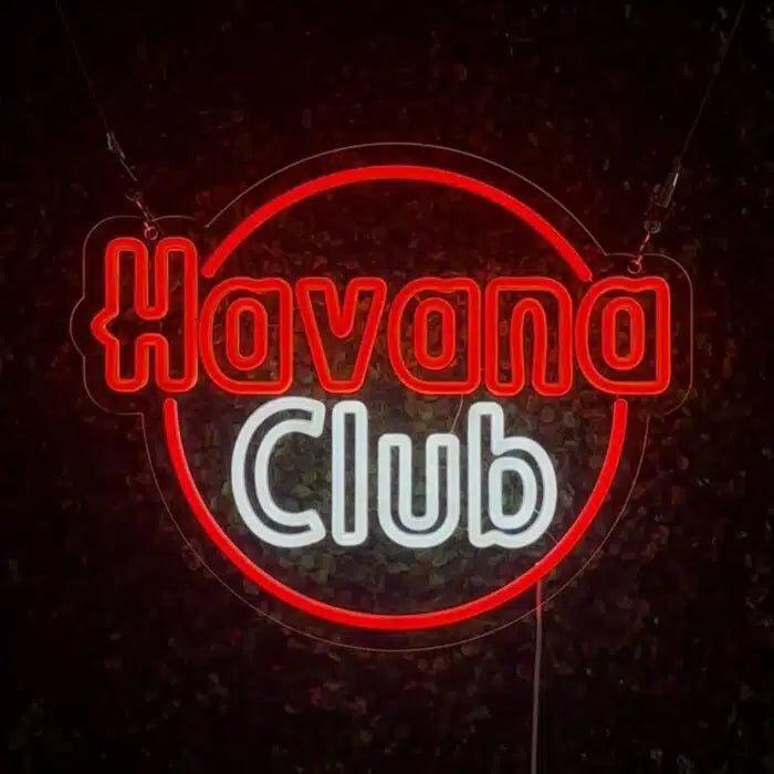 Havana Club Logo Neon Sign LED Light