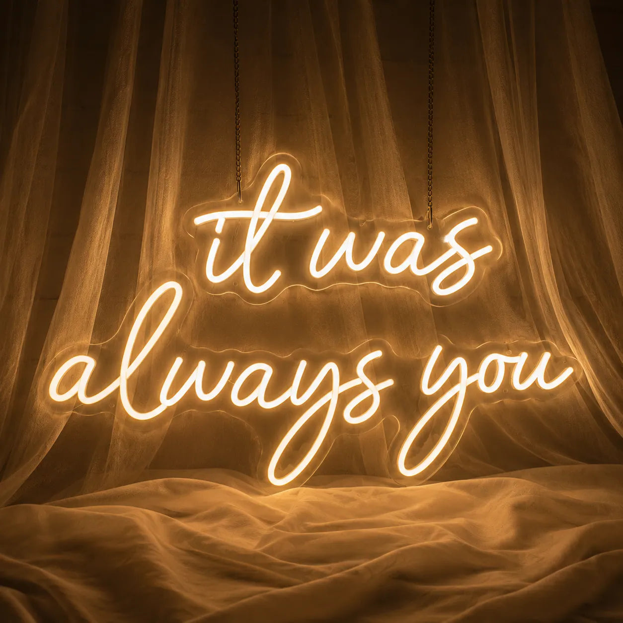It Was Always You: Neon Love Lights