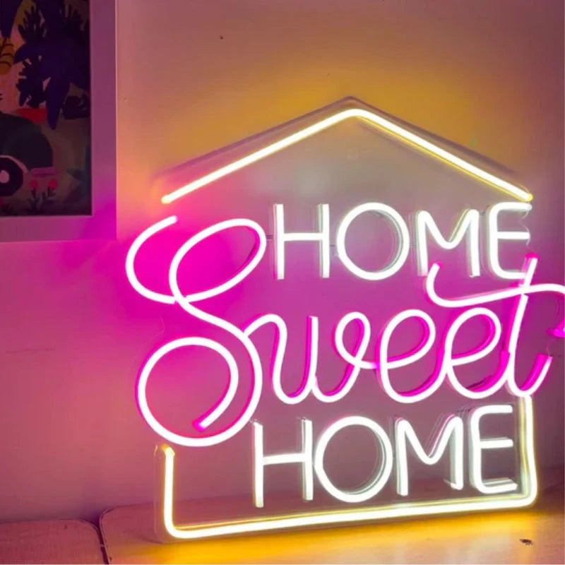 Home Sweet Home Neon Sign