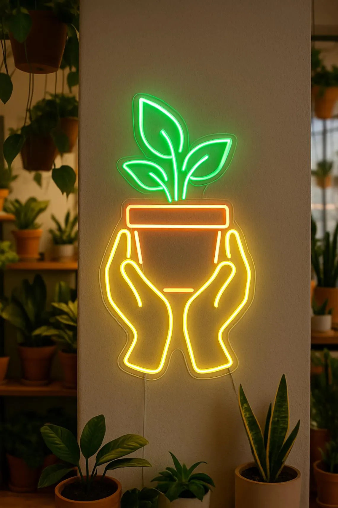 Houseplant Shop Neon Sign