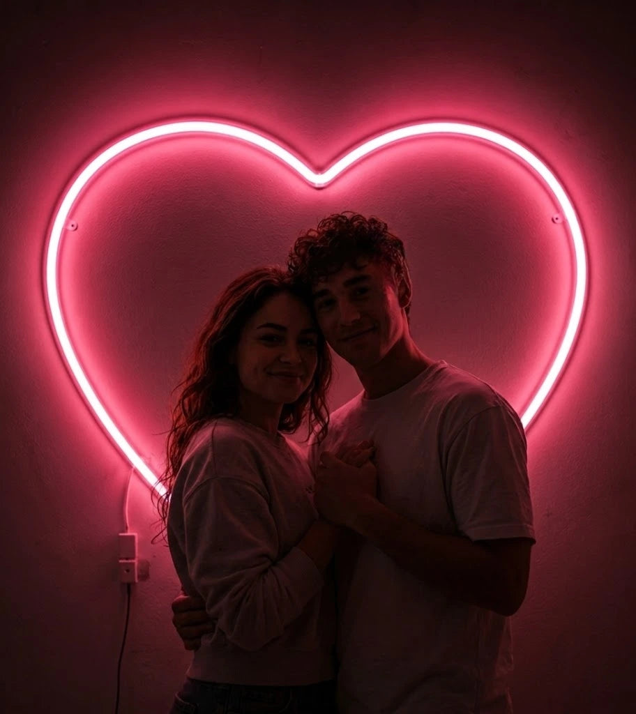 Heart Full Of Love LED Neon Light Decor