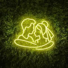 Love Laughter Happily Ever After Neon Sign