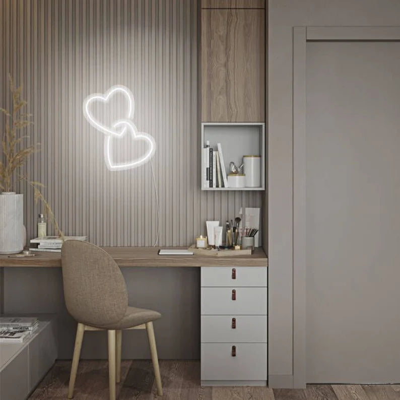 Gifts For Her Heart To Heart Neon Sign