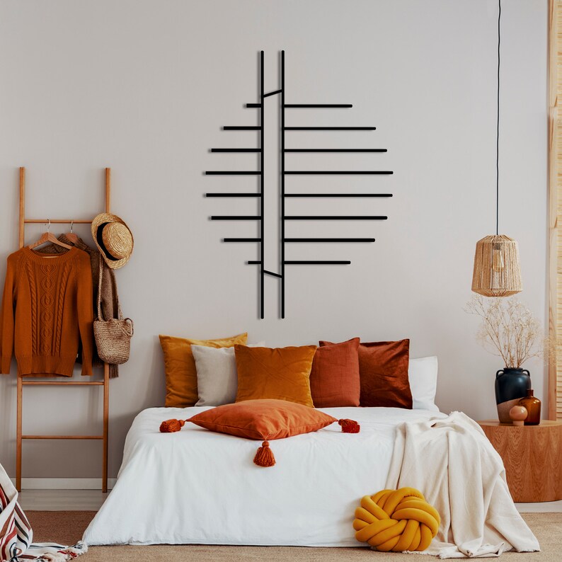 Minimalist Wooden Wall Art: Geometric Abstract Decor