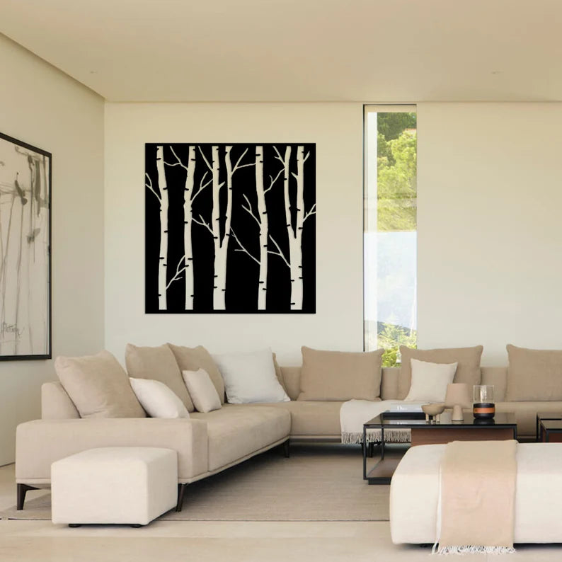 Unique Wooden Tree Branch Wall Decoration