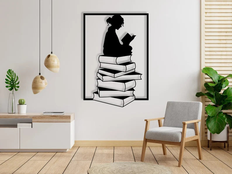 Reading Nook Wooden Wall Decor