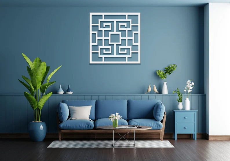 Decorative Square Wooden Wall Art