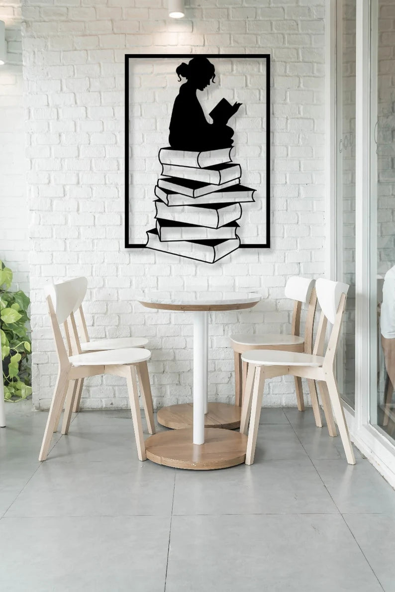Reading Nook Wooden Wall Decor
