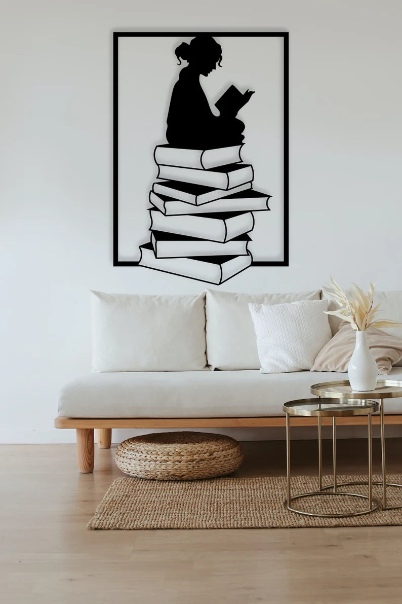 Reading Nook Wooden Wall Decor