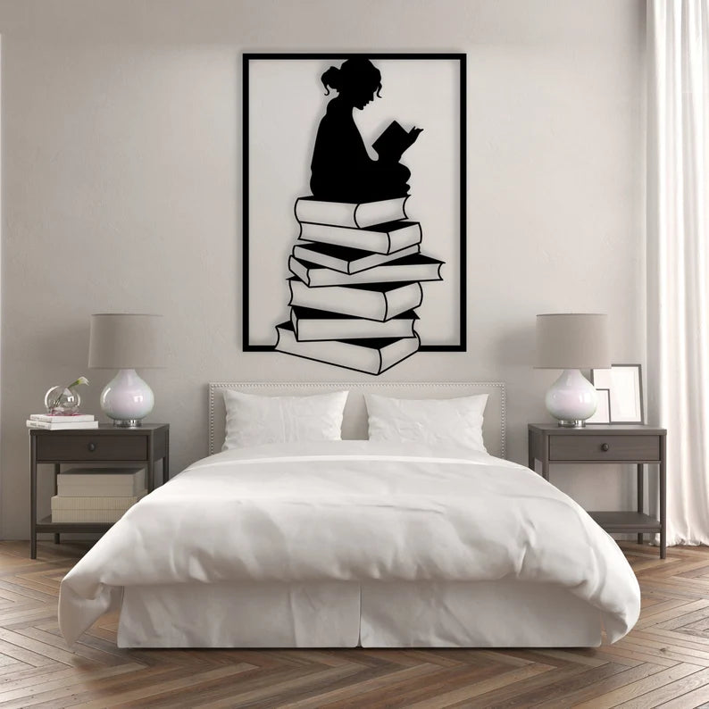 Reading Nook Wooden Wall Decor
