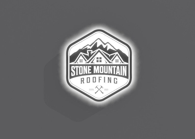 Custom LED Logo Sign: 3D Illuminated Business Sign