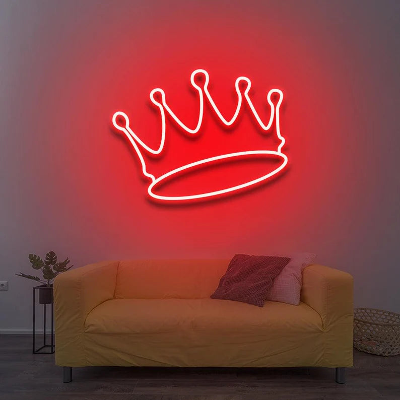 Royal Crown Neon Light