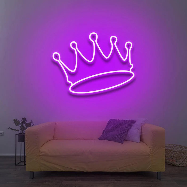 Royal Crown Neon Light