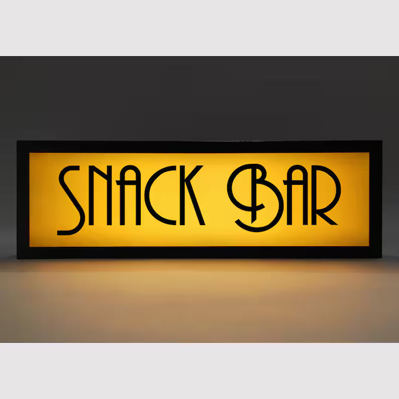 Led light signage for Home Cinema