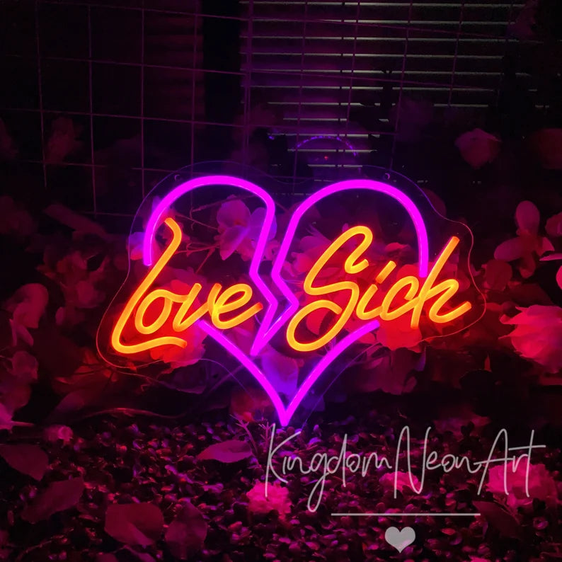 Valentine's Day Gift Neon Art