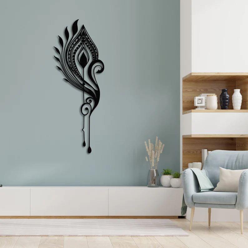 Peacock Gifts Peacock Feather Decor Wooden Wall Art