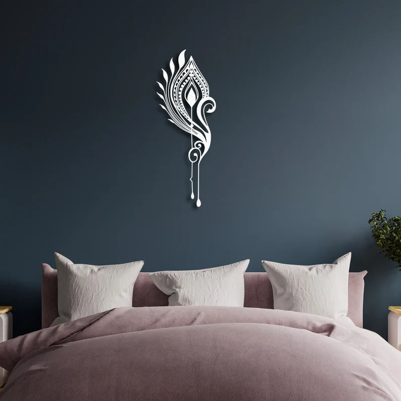 Peacock Gifts Peacock Feather Decor Wooden Wall Art