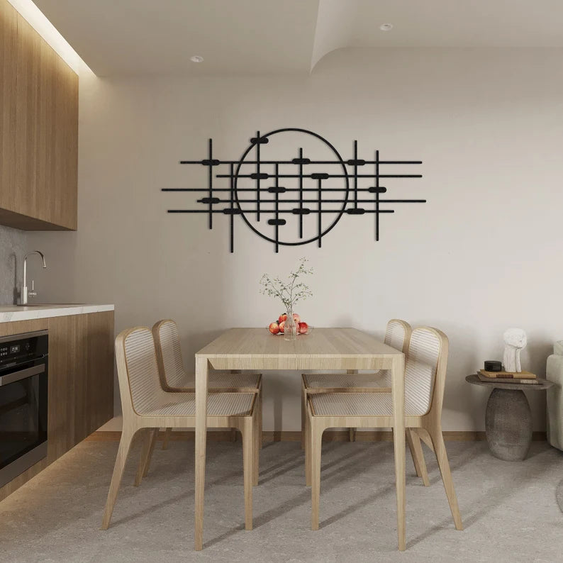 Luxury Style Modern Wooden Wall Art