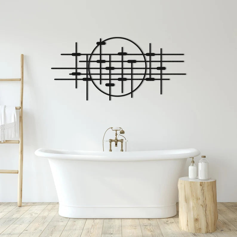 Luxury Style Modern Wooden Wall Art