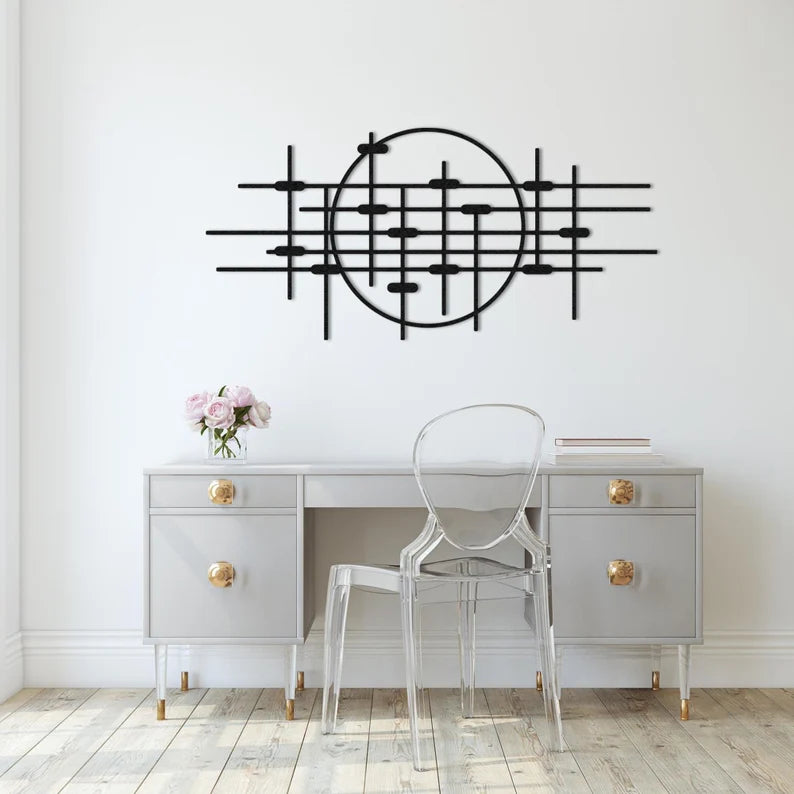 Luxury Style Modern Wooden Wall Art