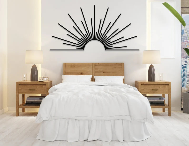 Sun Wooden Wall Decor - Neon Mantra