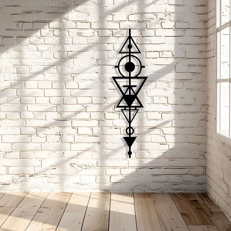 Modern Geometric Wooden Wall Decor
