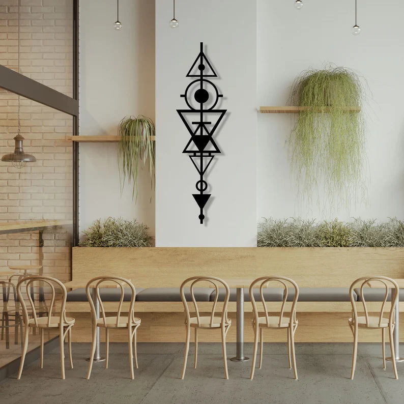 Modern Geometric Wooden Wall Decor
