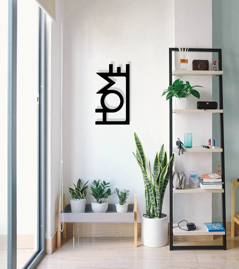 Home Wooden Wall Art
