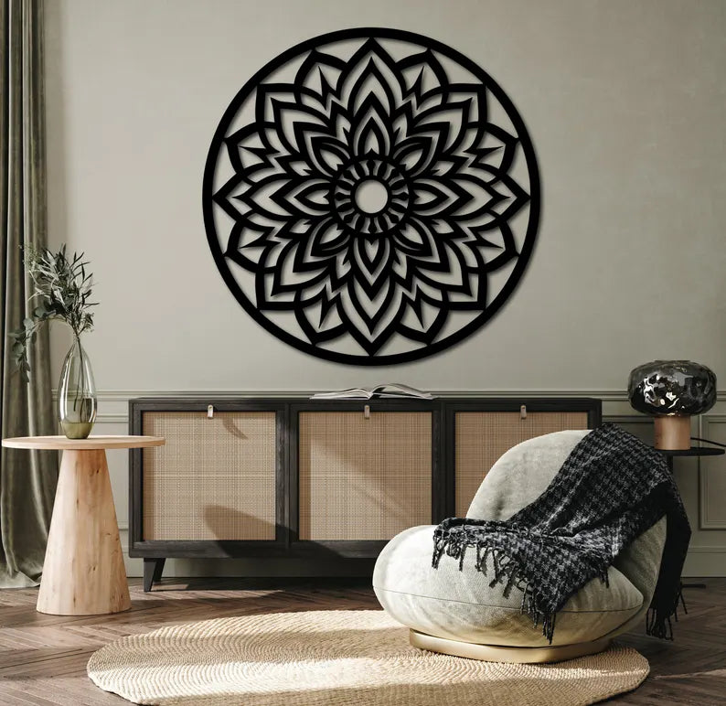 Mandala Wooden Wall Art