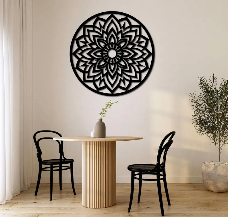 Mandala Wooden Wall Art