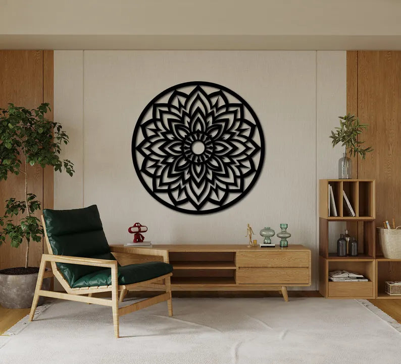 Mandala Wooden Wall Art