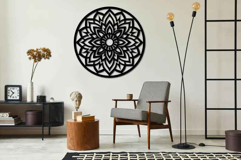 Mandala Wooden Wall Art