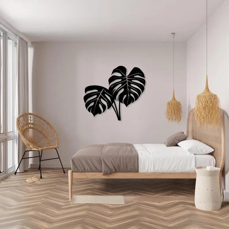 Monstera Leaf - 3D Tropical Wall Decor