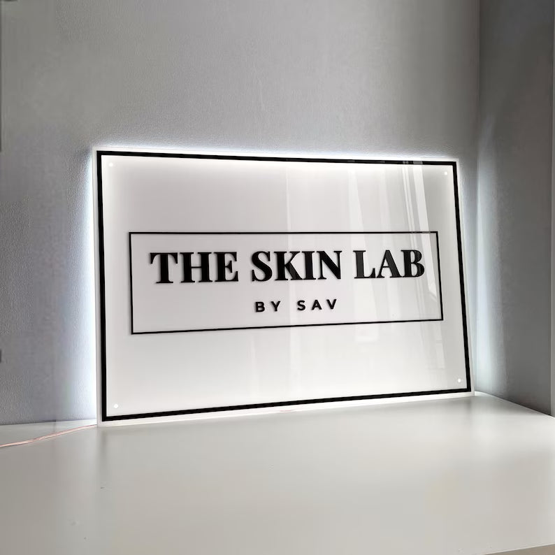Business Wall Backlit Office Logo Signage