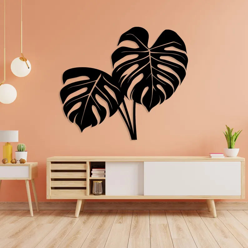Monstera Leaf - 3D Tropical Wall Decor