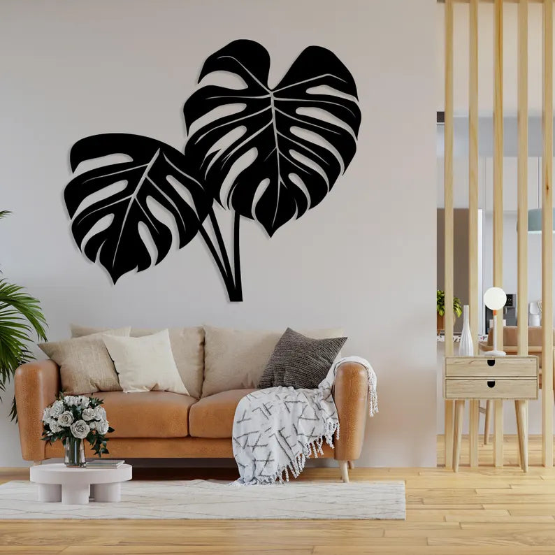 Monstera Leaf - 3D Tropical Wall Decor